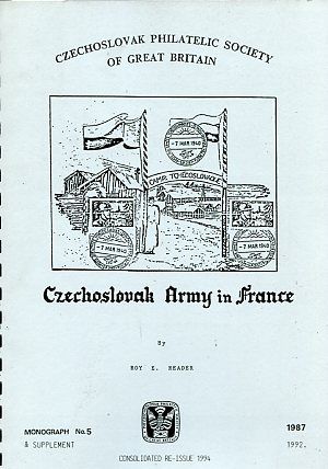 CZECHOSLOVAK ARMY IN FRANCE (B.95)