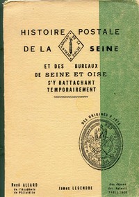 Buy Online - HISTOIRE POSTALE DE LA SEINE (B.108)