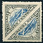 Buy Online - Liberia 1919 Registered triangular