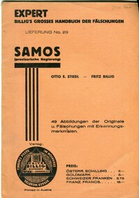 Buy Online - SAMOS FORGERY GUIDE (B.286)