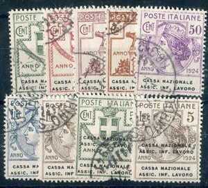 1924 FRANK STAMPS - FORGERIES (W.253)