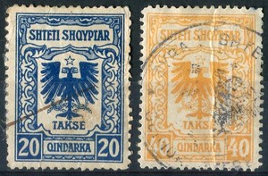 ALBANIA REVENUES, 1930 ISSUE (W.86)