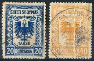 ALBANIA REVENUES, 1930 ISSUE (W.86)