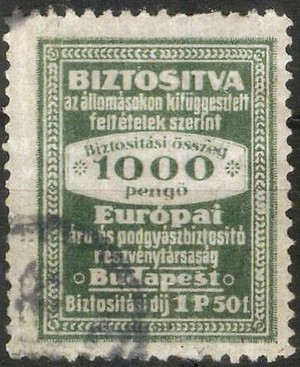 European Railway Insurance Stamps - Information