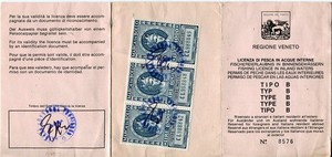 FISHING LICENCE (W.220)