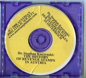 GESICHTE DER STEMPELMARKEN IN OSTERREICH (AUSTRIA REVENUES) (CD-0659)