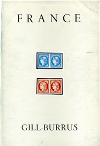 Buy Online - GILL-BURRUS AUCTION 1967 (B.149)