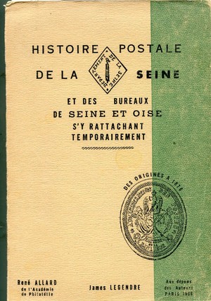HISTOIRE POSTALE DE LA SEINE (B.108)
