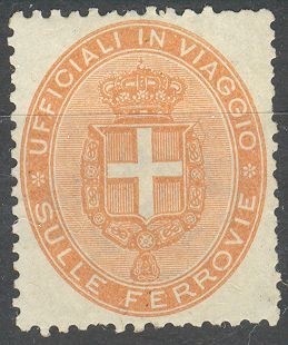 ITALY RAILWAY PASS STAMP (W.217)