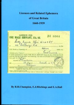 LICENCES...OF GREAT BRITAIN 1660-1939 (B.2)