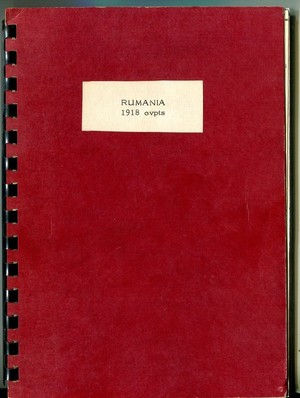 RUMANIA 1918 OVERPRINTS (B.218)