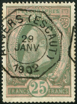 TELEGRAPH 1889 25F (W.561)