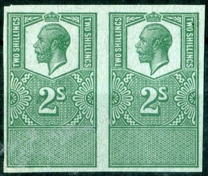 UNAPPROPRIATED DIE KGV 2s (W.580)