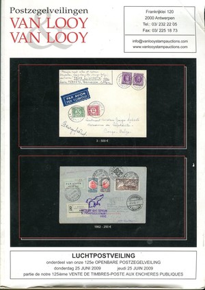 VAN LOOY AIRMAIL AUCTION (B.137)